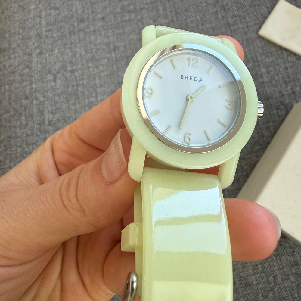 Breda Unisex 'Play' Glow in The Dark Plastic Watch, 35mm